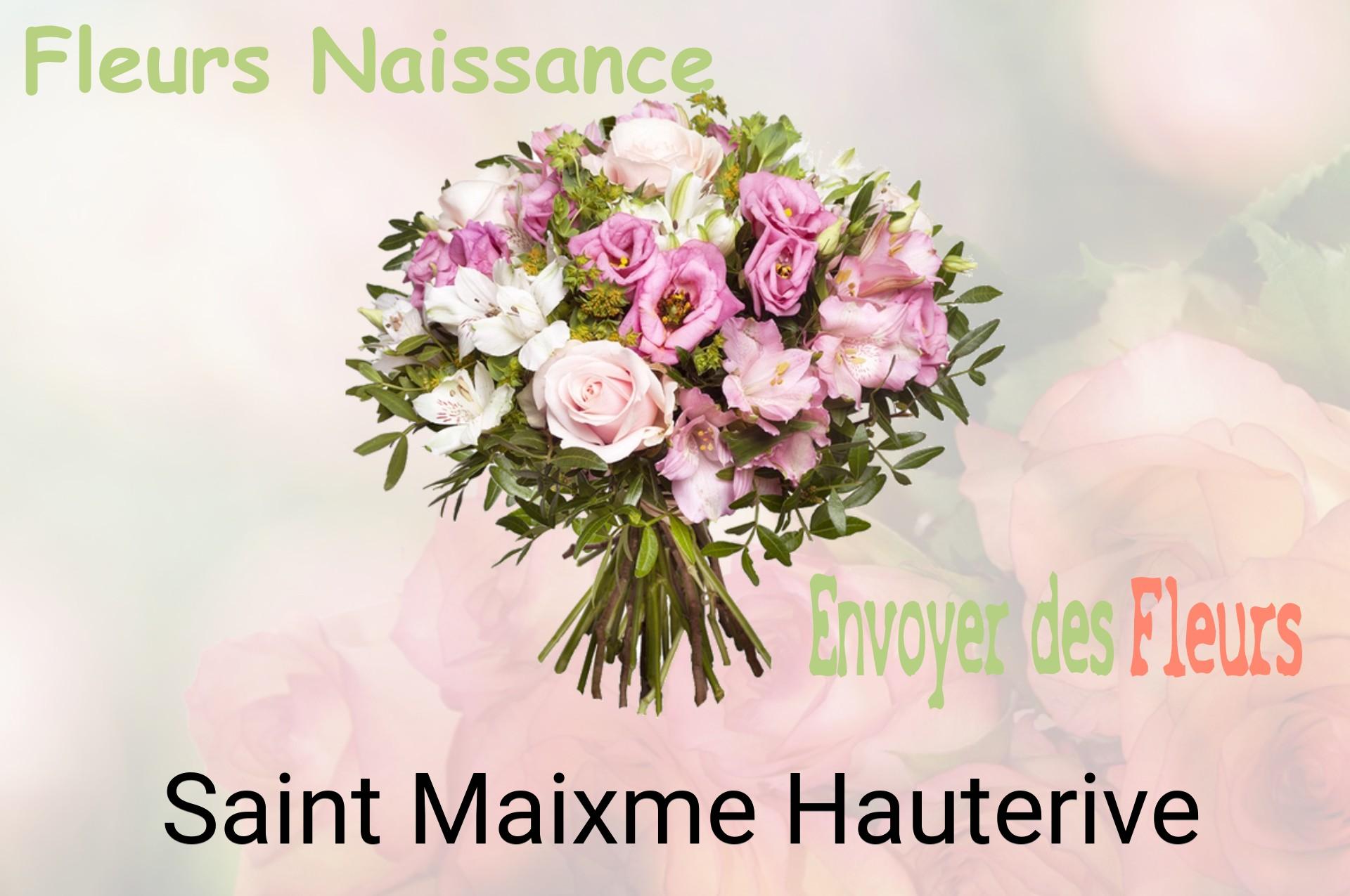 Bouquet de fleurs de naissance livré à Saint-Maixme-Hauterive